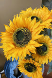 Set of 4 Sunflower Stems