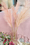 Fluffy Pampas Plumes, Set of 4 (2 Each Color)