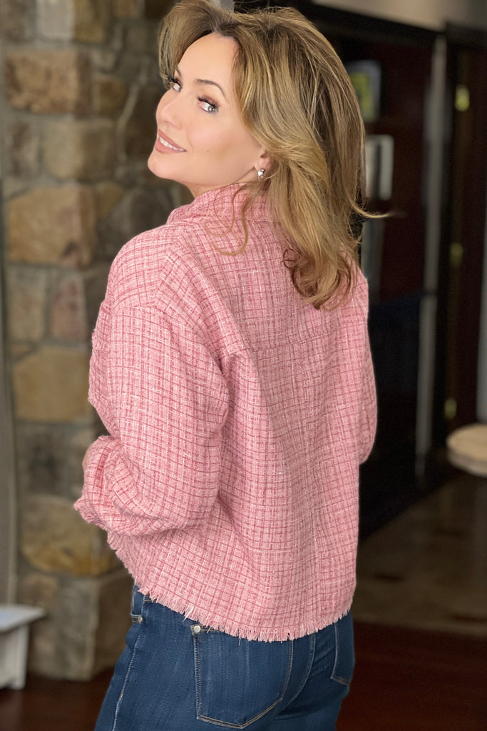 Tweed Shacket