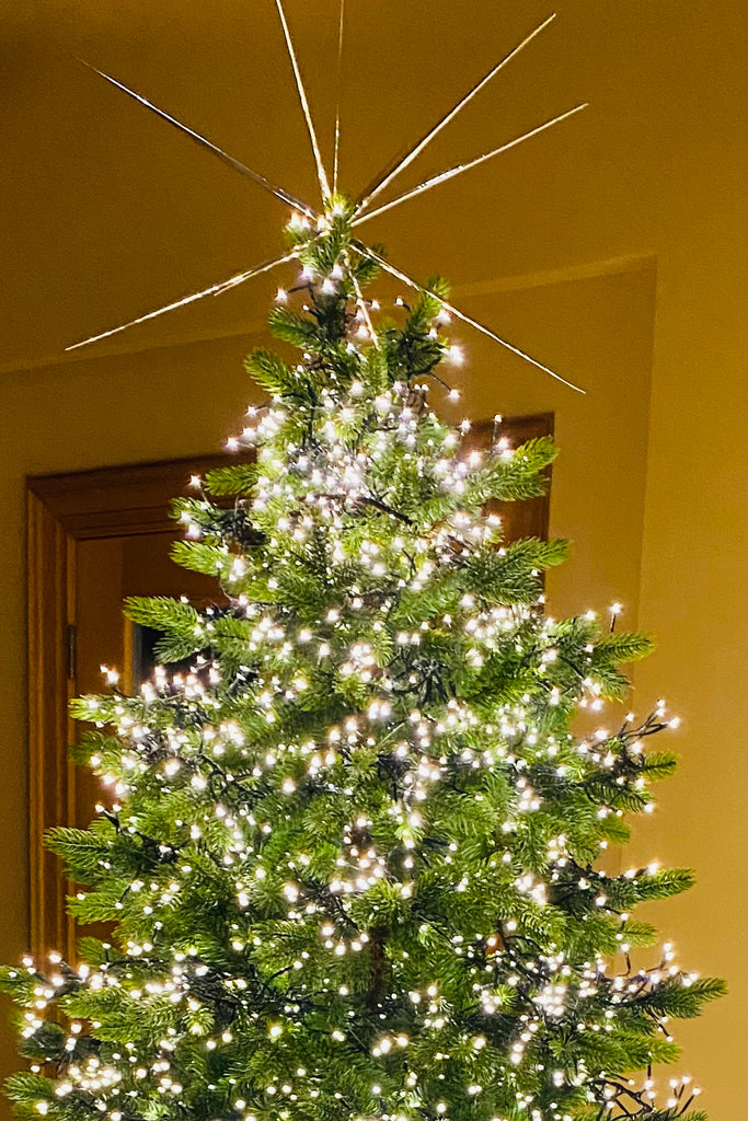 The Christmas Starburst Set of 2 Tree Toppers or 3 Ornaments