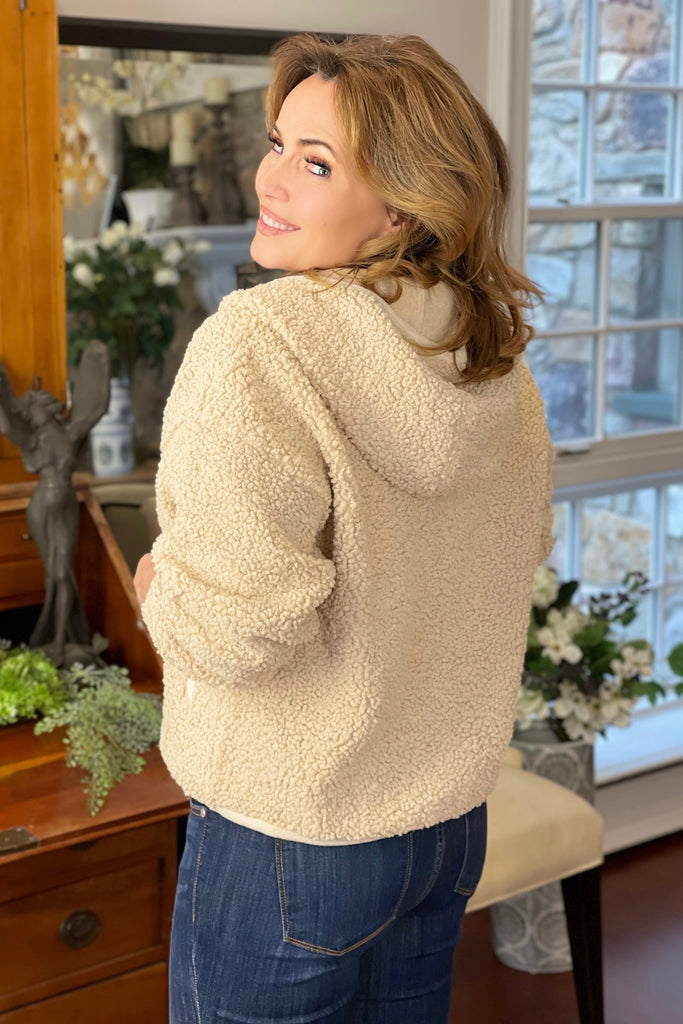 Cozy Sherpa Zip Up Jacket