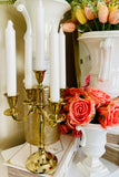 Gold Aluminum Candelabra