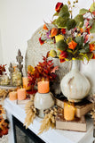 Chinese Lantern, Berry and Gingko Bouquet