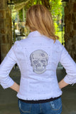 White Skull Jacket
