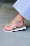 Triple Starfish Ankle Bracelet