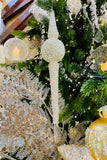Champagne Finial Drop Ornaments