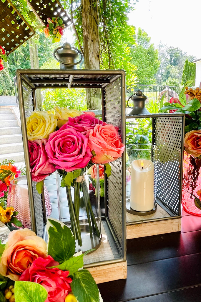 Lantern Design Candle Holder