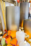 Smoked Glass Vases