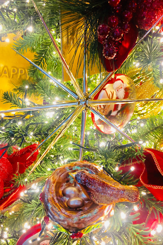 The Christmas Starburst Set of 2 Tree Toppers or 3 Ornaments