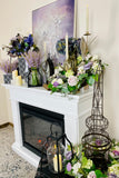 Purple Real Touch Lily of the Valley Bundles, Set of 4