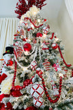 Set of 3 Icicle Garlands with Jewel Ends