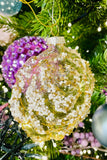 Sparkling Blooms Glass Ornaments, Set of 6