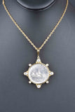 Special Edition Italian Caravelle Lire Coin Pendant with chain and Leather Cord, a Love Note