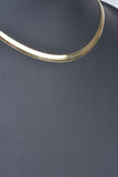 Italian Sterling Domed Polished or Diamond Cut Herringbone Necklace