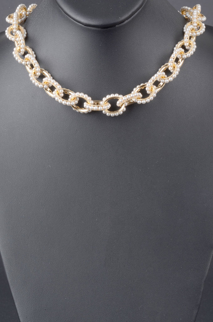 Florentine Handmade Beaded Rolo Necklace
