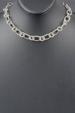 Bali Sterling Handmade Solid Wrapped Rolo Link Necklace