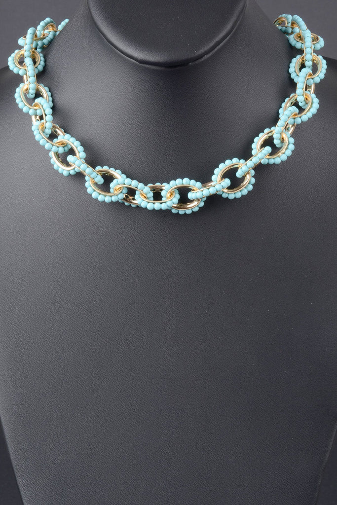 Florentine Handmade Beaded Rolo Necklace