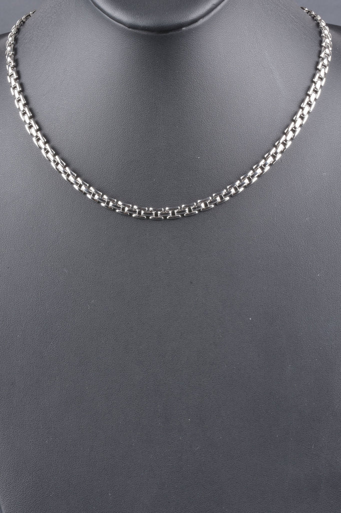Italian Status Panther Link Necklace