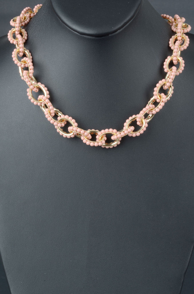 Florentine Handmade Beaded Rolo Necklace