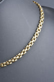Italian Status Panther Link Necklace