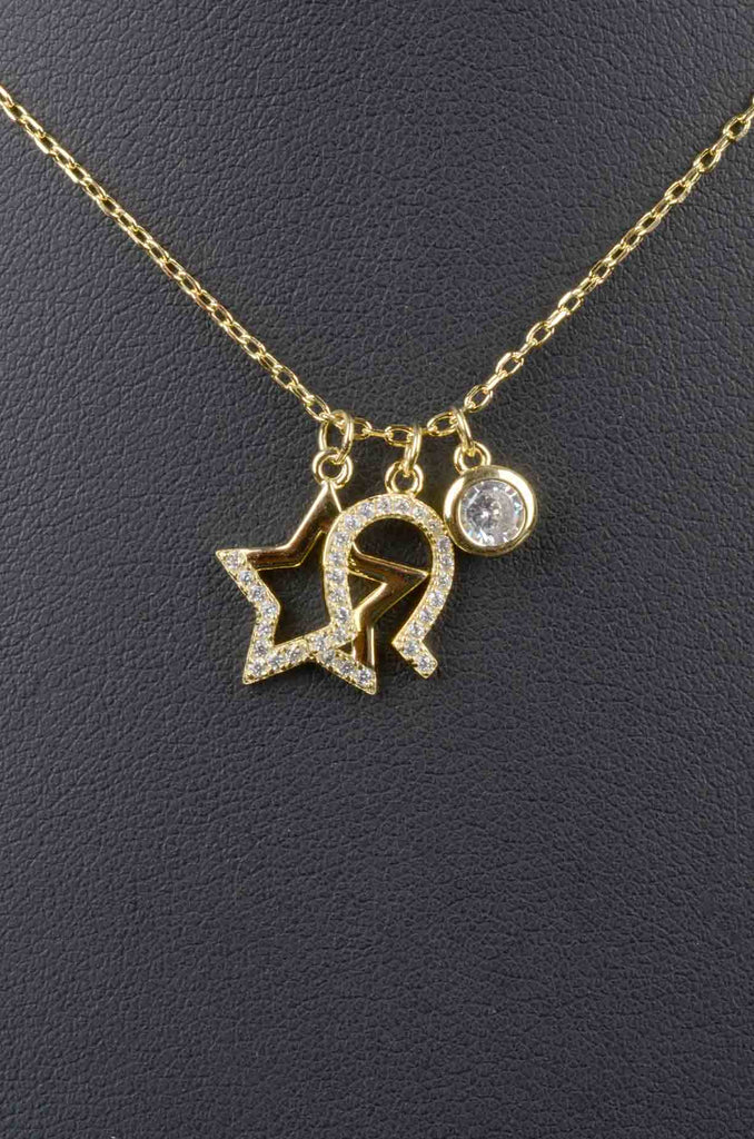 Handmade Triple Charm Necklace