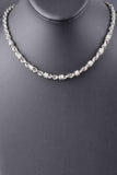 Italian Handmade Status Woven Rope Necklace