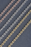 Italian Sterling Granchio Status Necklace