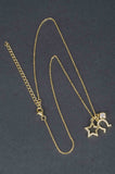 Handmade Triple Charm Necklace