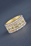 Couture Inspired Handmade Set of 5 1.85ct Diamond Stack Rings