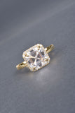 Handmade Asscher Cut Octagonal Band Ring