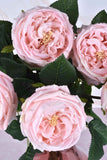 Set of 6 Real Touch Austin Rose Stems