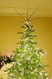 The Christmas Starburst Set of 2 Tree Toppers or 3 Ornaments