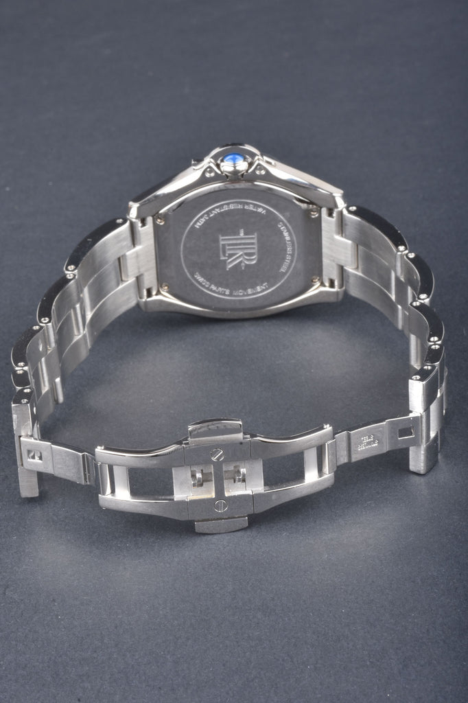 Italian White Mother of Pearl Luxury Tonneau Watch
